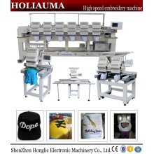 Holiauma fábrica China cabeza de alta velocidad 2 precio de la máquina bordado del casquillo bordado Tubular máquina Ho1502n